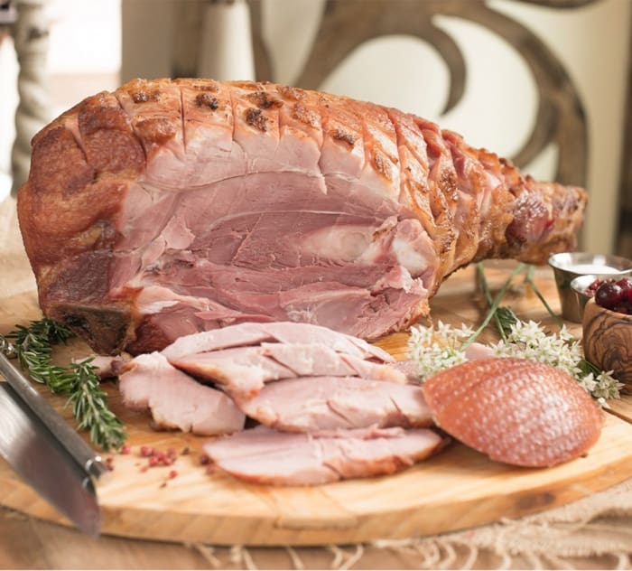Pierna cerdo horneada